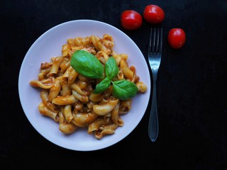 pasta with bolognese