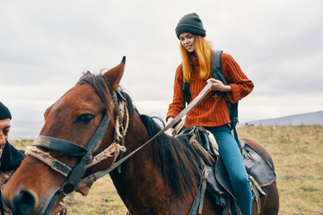 girl with horse