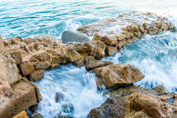 Crusaders Sea Castle Sidon Saida in South Lebanon Middle east