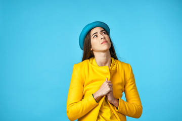 portrait of girl in a hat