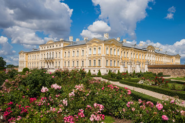 Obraz premium Rundāle Palace near Pilsrundāle; Latvia; Europe