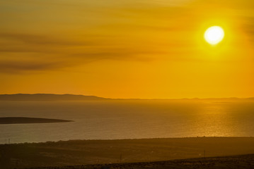 Naklejka premium Sonnenuntergang