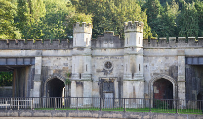 St James Viaduct in Bath, Somerset, United Kingdom