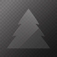 Christmas tree icon vector design
