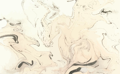 Abstract vetor marble background. Ochre and black colors.