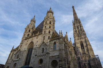 Fototapeta na wymiar st stephens cathedral in vienna