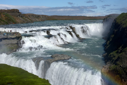 Wasserfall Gullfoss