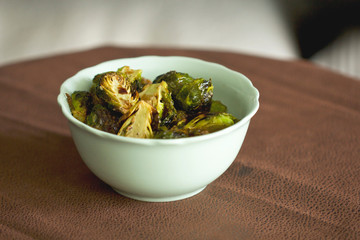 Roasted Brussel Sprouts with Balsamic