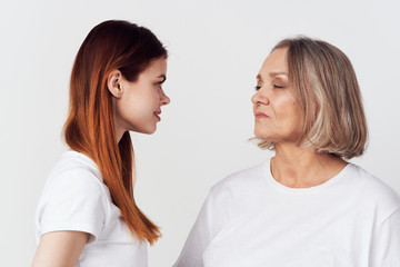 mother and daughter