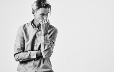 portrait of a young man