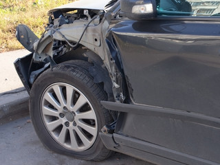 car after an accident