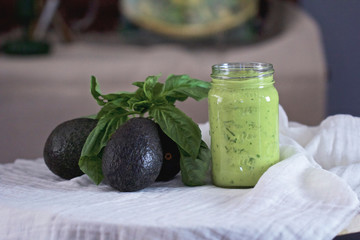Tangy Green Goddess Dressing Avocado Lemon