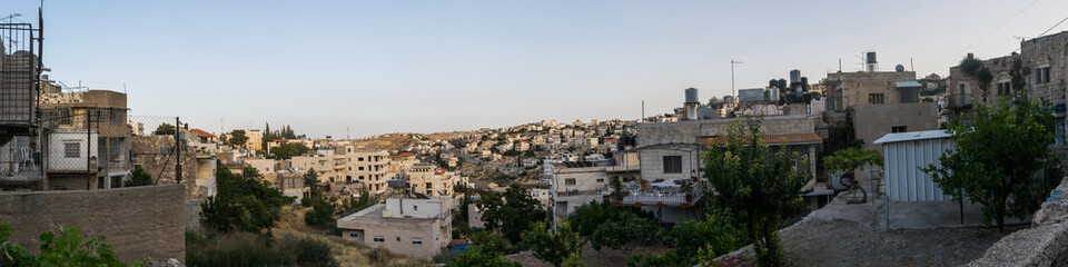 Fototapeta na wymiar Bethlehem Panoramic View