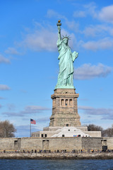 Fototapeta premium Statue of Liberty on a sunny day, New York City, USA.