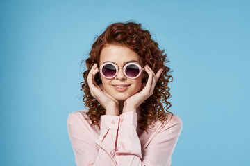 girl in sunglasses