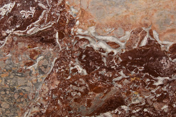 Beige red brown abstract marble texture background	