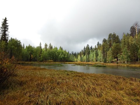 Mirror Lake in the Autumn in Duck Creek Utah