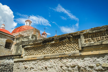 Fototapeta na wymiar Zapotec Ruin 