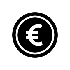 Euro coin icon