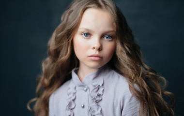 Naklejka premium portrait of a girl