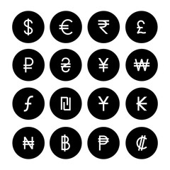Set currency icon