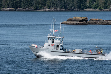 Canadian Naval boat
