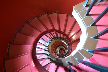 Fototapeta premium 螺旋階段