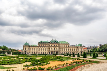 Fototapeta na wymiar upper belvedere palace