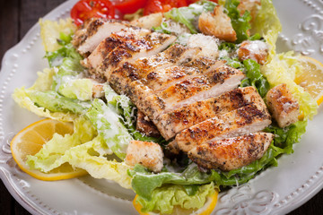 Spicy grilled chicken steak