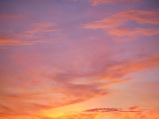 Twilight sky background with Colorful sky in twilight background