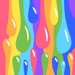 rainbow vector background design