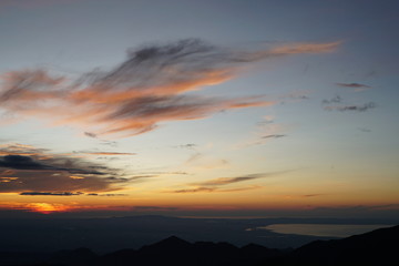 Fototapeta premium sunset colours