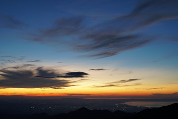 Fototapeta premium sunset colours