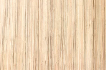 Keuken spatwand met foto Closeup bamboo straw texture background © Choat
