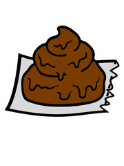 häufchen comic haufen scheiße abgerissen stück toiletten papier klopapier klo toilette wc bad stuhl po abwischen kacken abreißen hygiene clipart cartoon design cool pinkeln