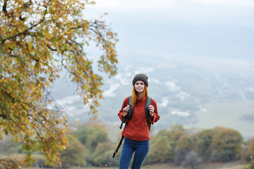 young woman jogging in the park