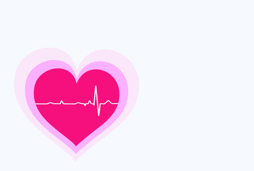 heart with pulse