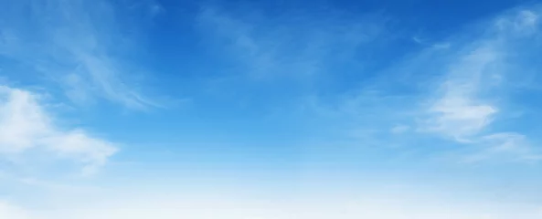 Foto op Plexiglas white cloud with blue sky background © lovelyday12