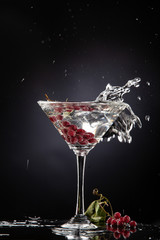 Red Currant In The Glass
