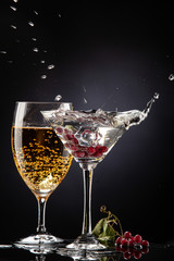 Red Currant In The Glass
