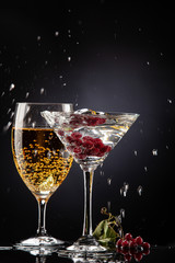 Red Currant In The Glass