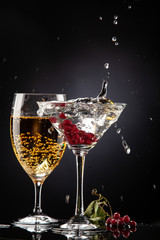 Red Currant In The Glass