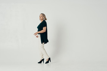 young woman in black dress © SHOTPRIME STUDIO