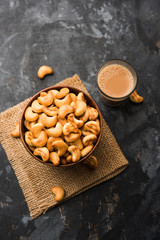 Cashew / Kaju shape biscuit was popular in childhood, tastes best with hot tea
