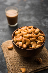 Cashew / Kaju shape biscuit was popular in childhood, tastes best with hot tea
