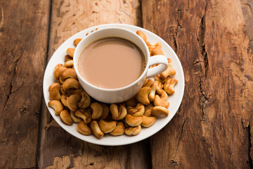 Cashew / Kaju shape biscuit was popular in childhood, tastes best with hot tea
