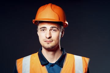 portrait of construction worker