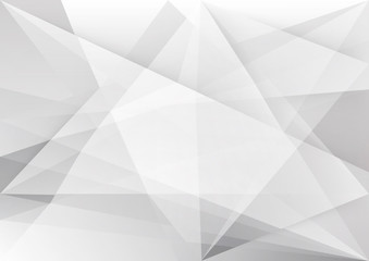 White and grey background. Corporate technology modern design. Pattern style geometric. Abstract modern background used about technology or product presentation backdrop. Vector illustration.