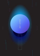 Vector abstract background, Composition colorful fluid abstraction, holographic and gradient color design in A 4 size for backgrounds. Layout template for banner, poster, wallpaper, flyer, brochure