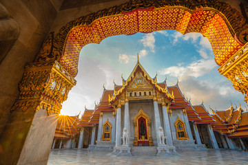 The Wat Benchamabophit or Marble temple is one of Bangkok is significant .and beautiful temples with its white Italian marble. wat Ben is the one landmark of tourism many tourists like to visit